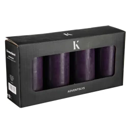 Kubbelys trekt 4-pk lilla