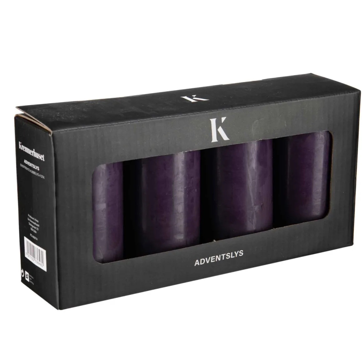 Kubbelys trekt 4-pk lilla
