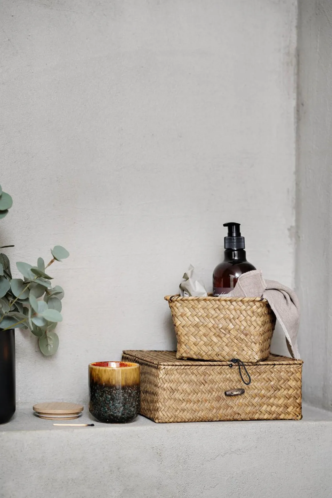 Kurv Tage med lokk liten