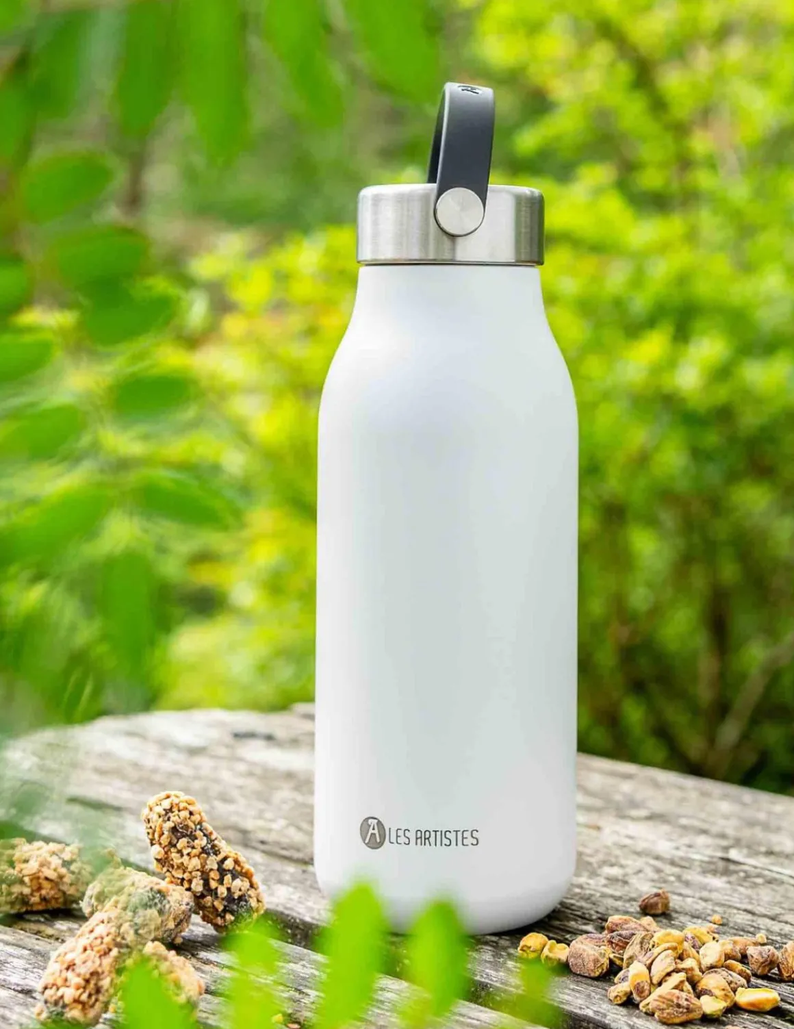 Les Artistes - Bottle Up Termoflaske 1 l, hvit