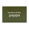 Liggende kort Verdens beste pappa
