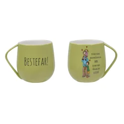 Lykketegning - Bestefar Krus 40 cl grønn