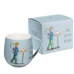 Lykketegning - Bra dag 40 cl blå