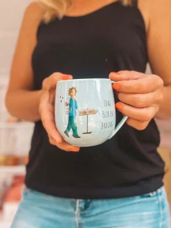 Lykketegning - Bra dag 40 cl blå