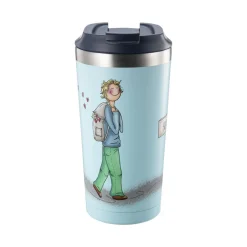 Lykketegning - Bra dag Termokopp blå