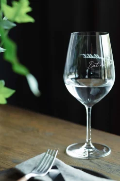 Lykketegning - Det handler om å nyte øyeblikket, rødvinsglass 62 cl