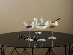 Lykketegning - Fyll livet med det som godt er, Champagneglass 35 cl