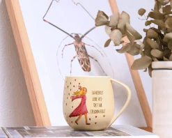 Lykketegning - Hjertet, 40 cl gul