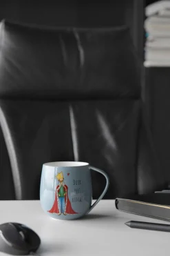 Lykketegning - Konge Krus 40 cl grå