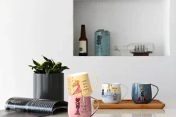 Lykketegning - Konge Krus 40 cl grå