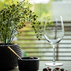 Lykketegning - Pust Livet er nå, Rødvinsglass 62 cl