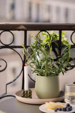 Lysestake kombi Bubbles 6,5cm grønn