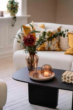 Lysestake kombi Bubbles 6,5cm brun