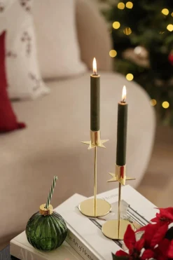 Lysestake Stjerna 22 cm