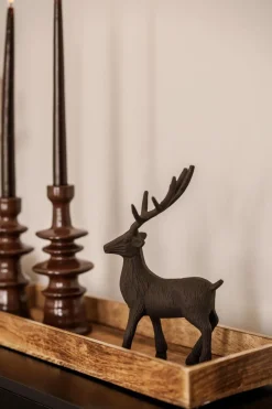 Lysfat mangotre avlangt 55X17cm