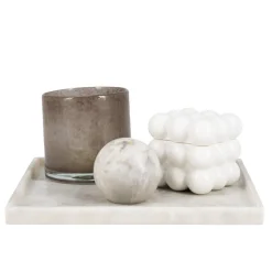 Lysfat Marmor beige 25x25cm