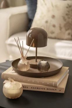 Lysfat Melina 30 cm mørk brun