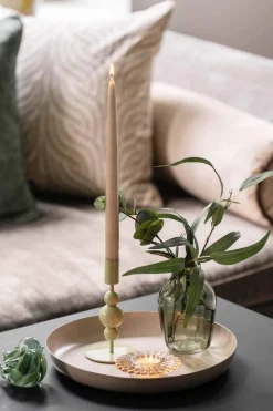 Lysfat Melina, brun 30 cm