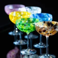 Magnor - Swirl Champagneglass, brun