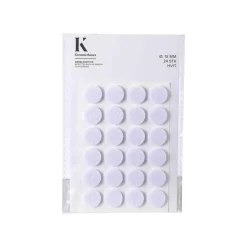 Møbelknotter Ø 15 mm hvit