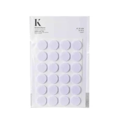 Møbelknotter Ø 20 mm hvit