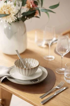 Middagstallerken Iben 26cm beige