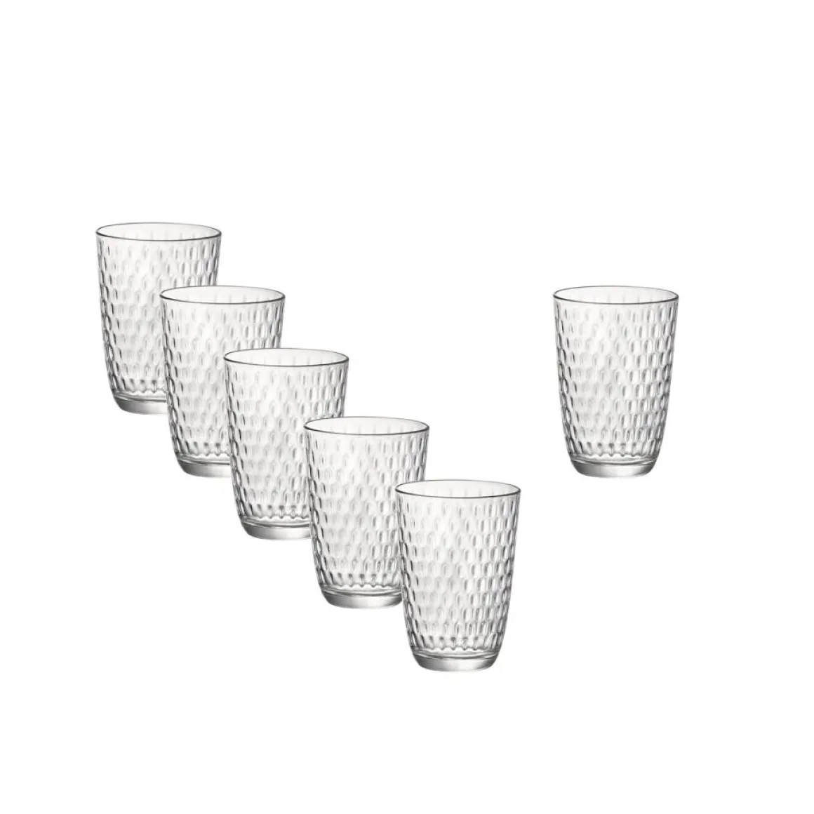 Modern House - Aqua Vannglass, 6 pk 39 cl