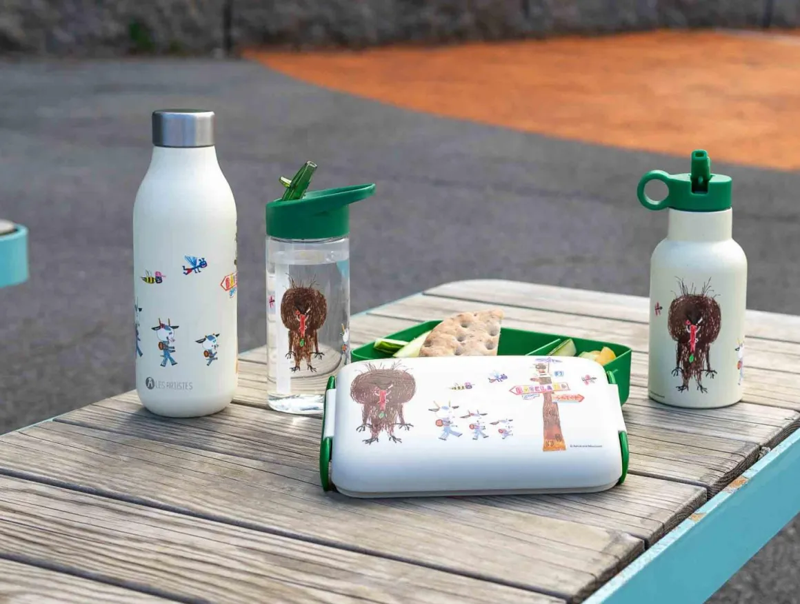 Modern House - Bukkene Bruse Drikkeflaske 0,35 l, grønn