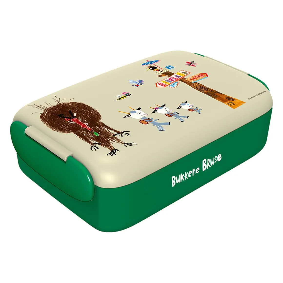 Modern House - Bukkene Bruse Lunsjboks 0,6 l, grønn