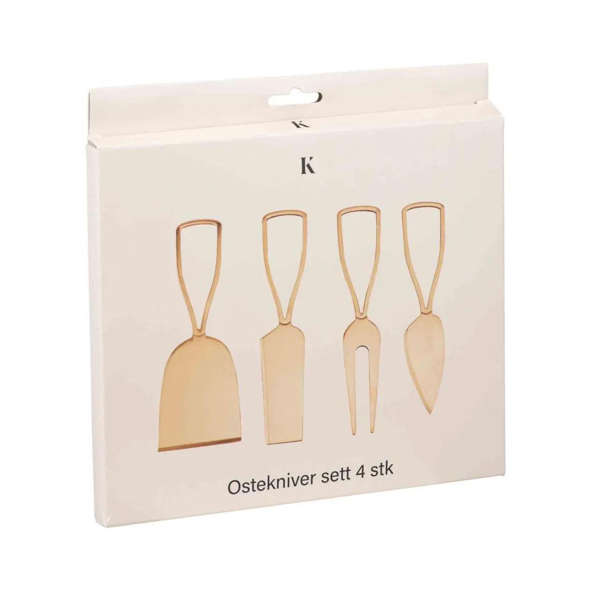 Ostekniver sett 4 stk