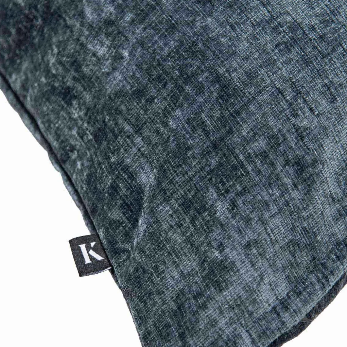 Putetrekk Chenille 48x48cm mørk blå