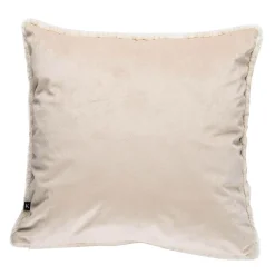 Putetrekk Faux fur grafisk 48x48 cm