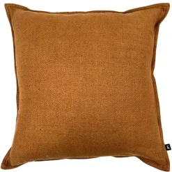 Putetrekk Herringbone 48x48cm sennep