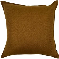 Putetrekk Herringbone 48x48cm brun