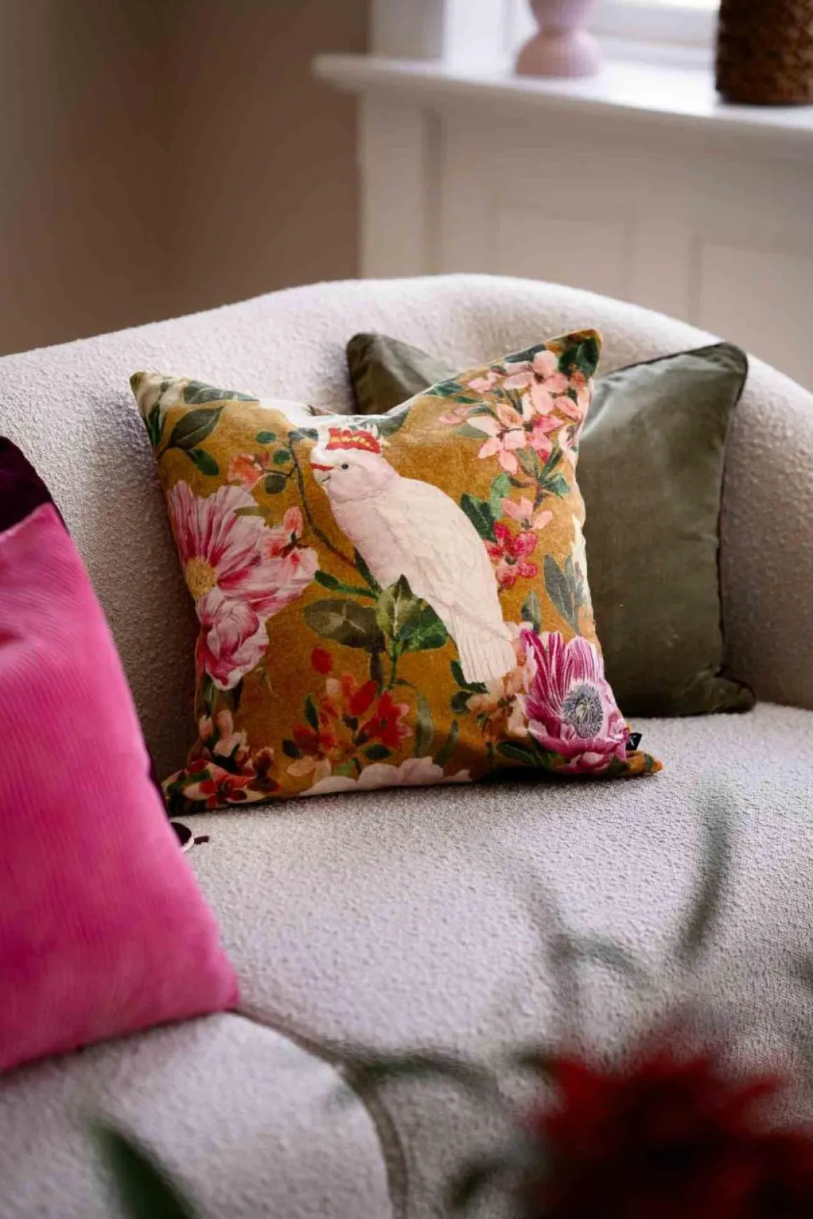 Putetrekk Piper 48x48cm grønn