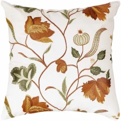 Putetrekk Poppy broderi 48x48cm