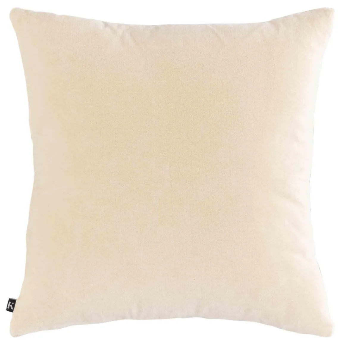 Putetrekk velur Fleur 48x48cm oker