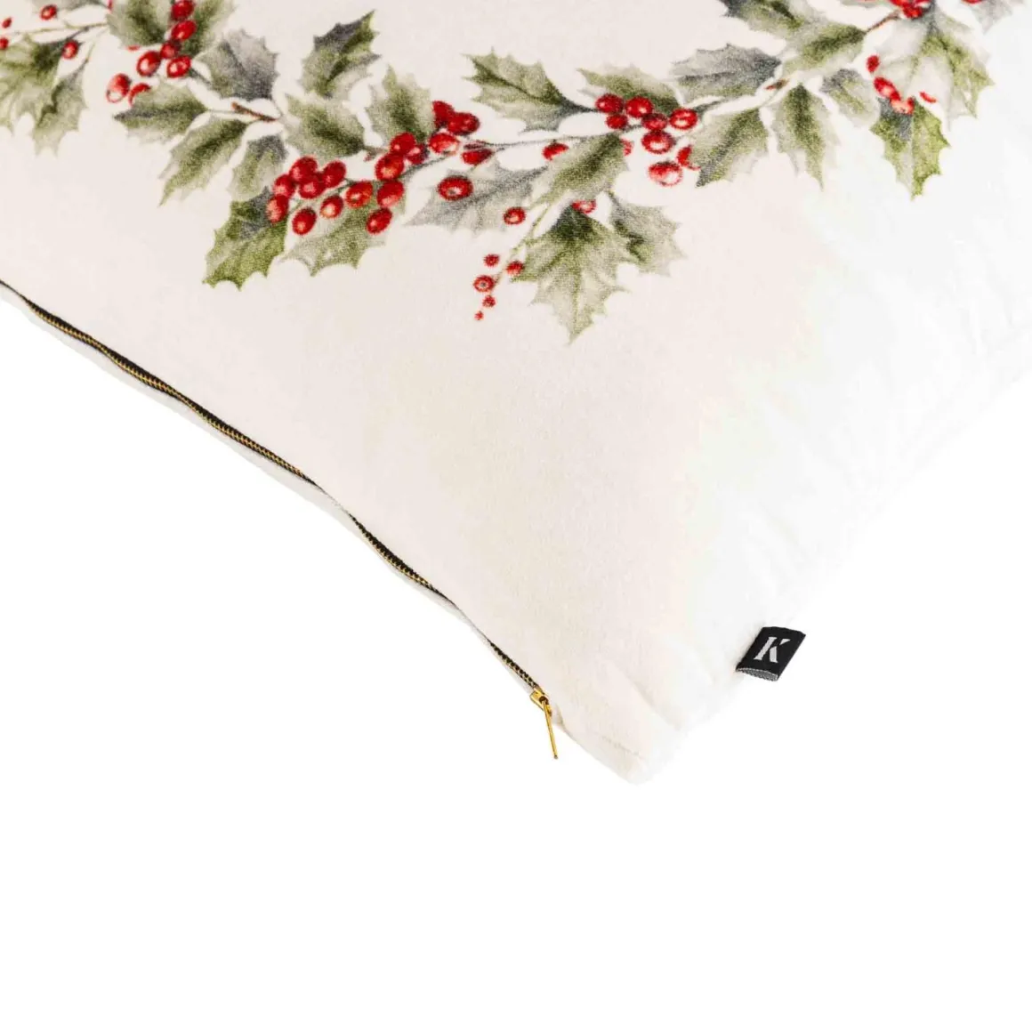 Putetrekk velur Julekrans 48x48cm