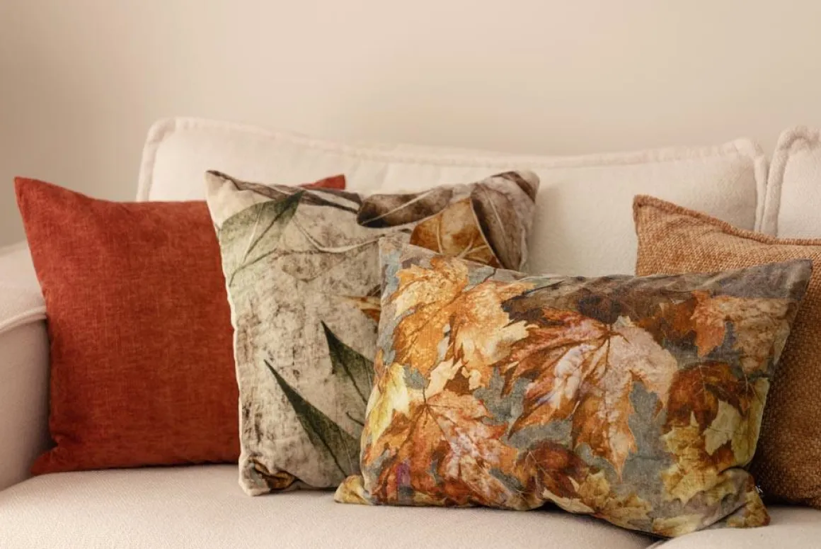 Putetrekk velur Lønneblad 40X60cm