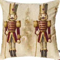 Putetrekk velur Nøtteknekkere 48x48cm