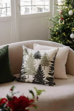 Putetrekk velur Skog 48x48cm