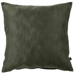 Putetrekk Waves 48x48 cm mørk grønn