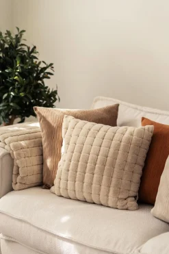 Putetrekk Waves 48x48cm Cognac