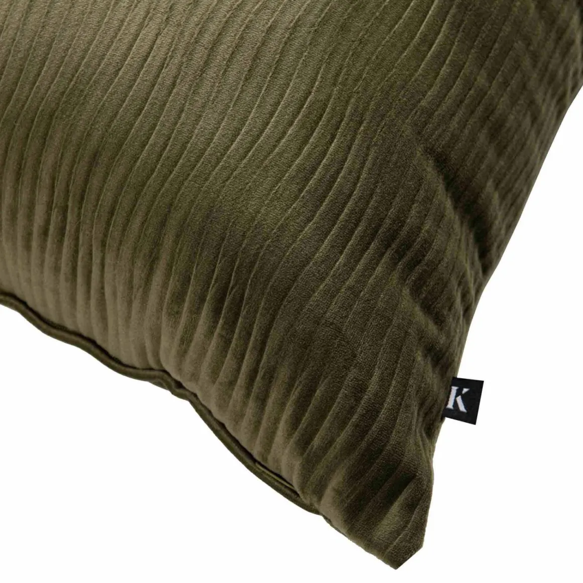 Putetrekk Waves 48x48cm grønn