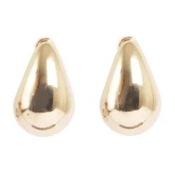 Øredobber, stor dråpe, Gull