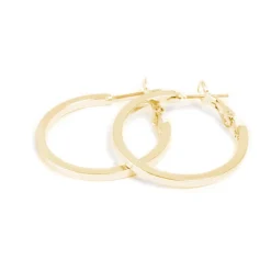 Øreringer, 30 mm, Gull