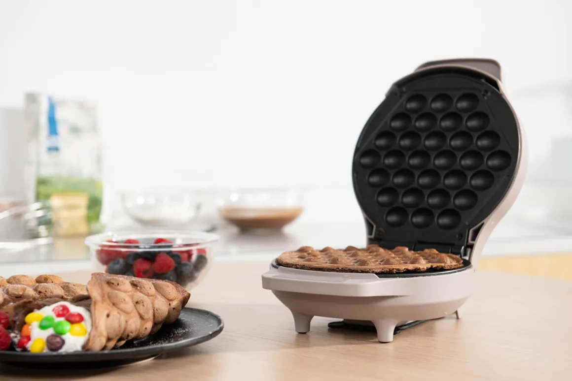 Sabor - Select Boblevaffeljern, beige