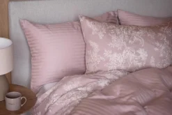 Sengesett Amalia Sateng 140x220 cm, rosa