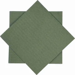 Serviett airlaid 40x40cm grønn
