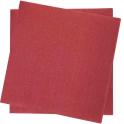 Serviett airlaid 40x40cm rød